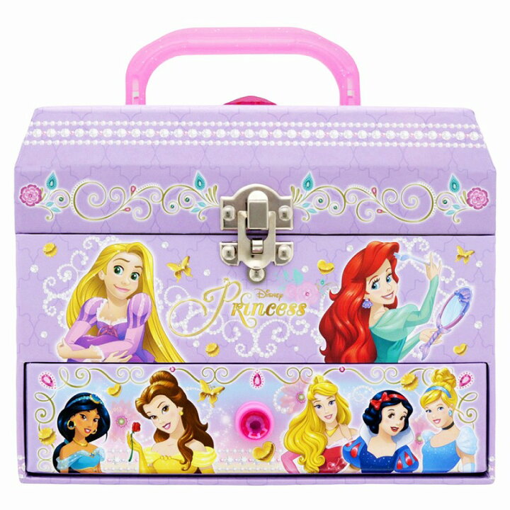 楽天市場 ディズニープリンセス Disneyprincess ひみつのラブリーボックス リボンシュシュ スタンプ 文具ギフトセット k 紙 文具 ひかり