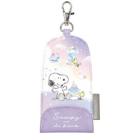 スヌーピー[Snoopy]PEANUTSクラックス(CRUX）ランドセルキーケース(リールチェーン付鍵ホルダー）(CR110990）