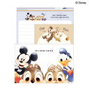 ディズニーミッキーマウス[DisneyMickyMouse]ミッキー＆フレンズクラックス(CRUX）ボリュームレターセット（便箋封筒セット）(CR302556）