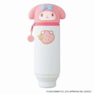 }CfB[MyMelody]PuniLaboStandPenCase x SANRIOiqgujyX^hɂȂM@X^hyP[Xiy|[`jiSR-7712-105j