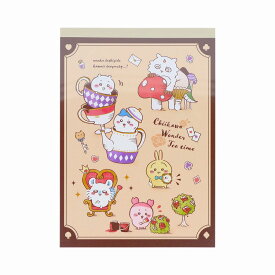 ちいかわ（Chiikawa）第11弾WonderTeaTime（ワンダーランド）メモA6（4柄入り）（S2843935）