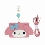 マイメロディ[MyMelody]サンリオNewLifeCollection（サンスター文具）リール付きカードホルダー（首下げ…
