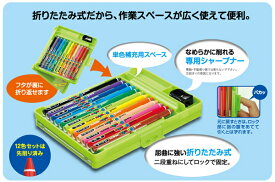 PONKY Pencil(ポンキーペンシル 12色セット）800ポンキー 12C LT 308(K800PK12CLT）