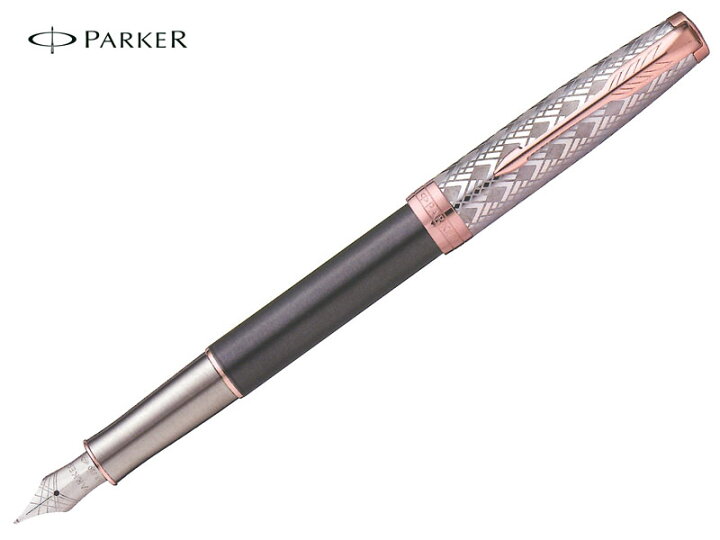 楽天市場】パーカーPARKER 万年筆ソネットSONNET メタル＆グレイPGT F 