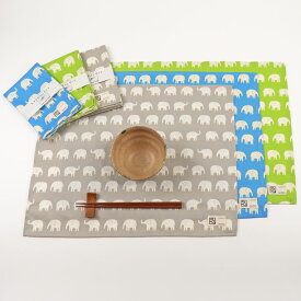 ゾウのランチョンマット 35×45cm(M3) Made in Japan