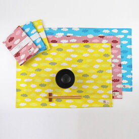 コットンリネン（雲）のランチョンマット 40×60cm(LL1) Made in Japan