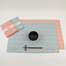 プクプクストライプのランチョンマット 40×60cm(LL1) Made in Japan