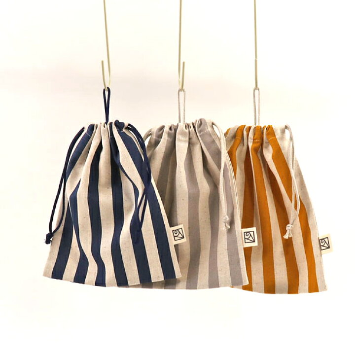楽天市場】ループ付き巾着袋（給食袋）22cm×18cm（loop-L）ナチュラル 