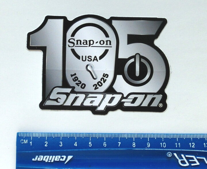 楽天市場】Snap-on (スナップオン) 105年記念ステッカー USA純正 並行 