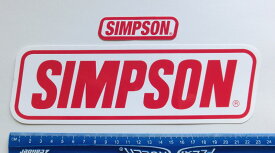 SIMPSON (シンプソン) USA 純正 ステッカー LOGOセット 並行輸入品