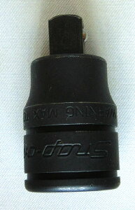 Snap-on (�X�i�b�v�I��) 3/8 �������� �ϊ� �A�_�v�^�[ GFAT1E 1/4�������݂� ���s�A���i