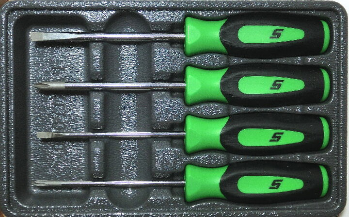 楽天市場】Snap-on (スナップオン) ミニドライバー セット グリーン 緑 