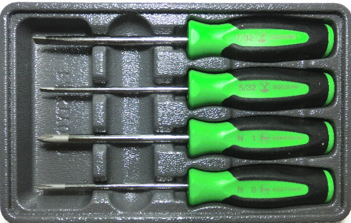 楽天市場】Snap-on (スナップオン) ミニドライバー セット グリーン 緑 