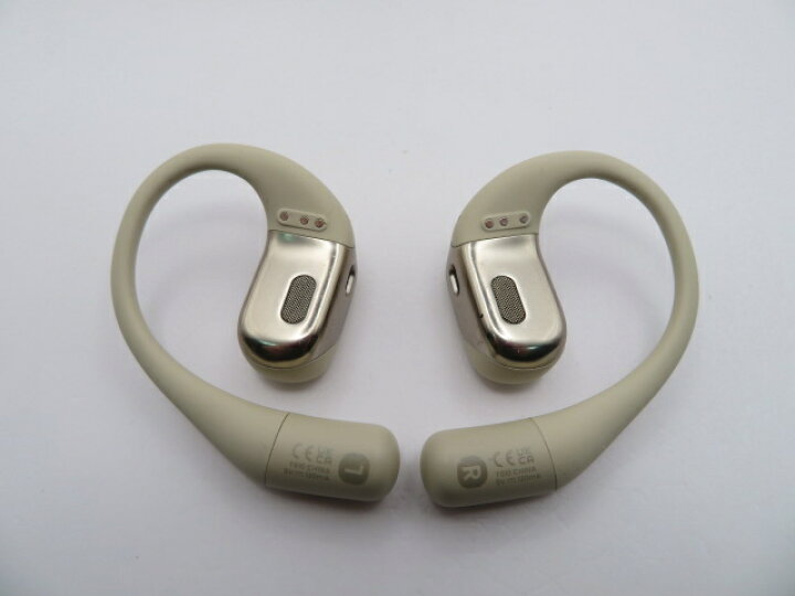 楽天市場】【中古】Shokz OpenFit T910 ワイヤレスイヤホン ベージュ 