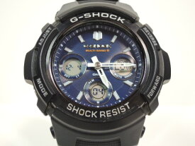 【中古】CASIO G-SHOCK AWG-M100SB マルチバンド6 タフソーラー 腕時計
