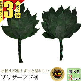 【P3倍★マラソン限定】神具 【楽天1位】 榊 サカキ セット プリザーブド榊 1対（2本セット） 『選べる3サイズ ミニ・通常・大サイズ』 神具 造花 人工榊 仏花 セット 神籬 お供え 物 神撰 神棚