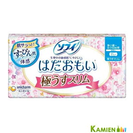 ソフィ はだおもい 極うすスリム 多い昼～ふつうの日用 羽なし 21cm 27個入り【ドラッグストア】【定形外対応 重量138g】