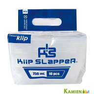 ミヤゲン 食品保存容器 キープスラッパー Kiip SLappeR ナチュラル 750ml 10個入【ドラッグストア】【宅…
