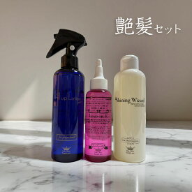 つや髪 セット（ツヤのある髪） 艶髪 天使の輪 つやつや 内部補修 ケラチン ヘアトリートメント ヘアケア トリートメント フィルアップ/リードオイル/シャイニングウィザード