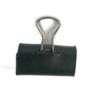 本革 ダブルクリップカバー おしゃれ 文具 ファイル バインド Natural Basicブランド レザー かわいい