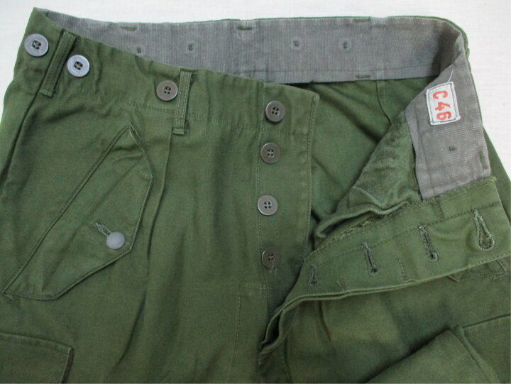 楽天市場】スウェーデン軍 M-59パンツ USED サイズC46（ウエスト約 