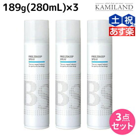 アリミノ BSスタイリング フリーズキープ スプレー 189g (280mL) ×3個 セット / 美容室 サロン専売品 美容院 ヘアケア スタイリング剤 ヘアスプレー ダメージケア 保湿 ハード