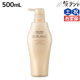 ★最大2,000円OFFクーポン配布★資生堂 サブリミック アクアインテンシブ シャンプー 500mL / 【送料無料】 美容室 サロン専売品 美容院 ヘアケア ダメージケア ヘアカラー パーマ パサつき