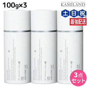 R^ Af[ AC 10 x[tH[Xg[g 100g × 3 Zbg / yz Tꔄi e@ wAPA mucota R^ Af[ ߕi e