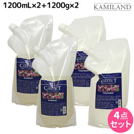 【ポイント3倍以上!24日20時から】ナプラ ケアテクト HB スキャルプ シャンプー 1200mL × 2個 + トリートメント 1200g × 2個 セット / 【送料無料】 詰め替え 業務用 1.2L 1.2kg 美容室 サロン専売品 美容院 ヘアケア napla ナプラ セット オススメ品