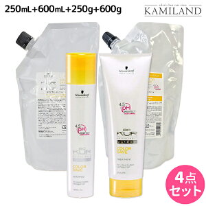 シュワルツコフ BCクア カラーセーブ シャンプー a 250mL + 600mL + トリートメント a 250g + 600g 詰め替え セット / 【送料無料】 美容室 サロン専売品 美容院 ヘアケア schwarzkopf シュワルツコフ おす