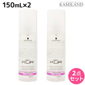 ★最大2,000円OFFクーポン配布中★シュワルツコフ BCクア ヘアシーリング ディープスリーク 150mL ×2個 セット