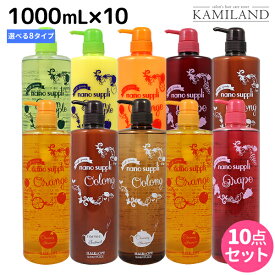 ★最大2,000円OFFクーポン配布★サニープレイス ヘアオペ ナノサプリ クレンジングシャンプー エッセンス トリートメント 1000mL 選べる10個セット / 【送料無料】 1L 美容室 サロン専売品 美容院 ヘアケア サニープレイス おすすめ