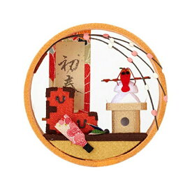 夢み屋 IM-1 京の町屋「お正月(1月)」メーカー取寄品 ちりめん 季節のお飾り 可愛い 置物 雑貨 プレゼント ギフト 12ヶ月