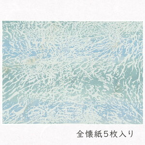 かみもん かな料紙 はく奪風 No.2256 空色+グレー 5枚入り 全懐紙判 37.5×51(cm) 石州 雁皮紙 薄具引き 特殊ボカシ 胡粉 砂子 仮名料紙 書道 教室 きれい 水色 灰色 ブルー 最高級 あす楽 sale
