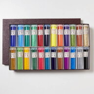 上羽絵惣 水干絵具「24色セット(1172)」メーカー直送品 ※他ブランド商品と併買不可※ 群青 青 緑 赤 紺 …