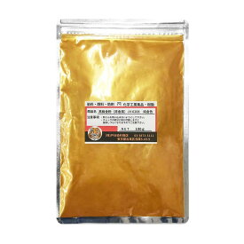 高級金粉 100g（非金属）JV-6208 純金色　美術工芸品、蒔絵、金継ぎ、装飾材料、建物金塗装、金塗料、絵の具、ポスター、生地、印刷、樹脂漆金練りこみ、屋外利用