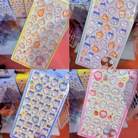 【年中無休即日発送 在庫わずか 硬いタイプ!】 可愛いキャラクターシール シール交換 ぷくぷくシール ぷっくりシール ご褒美シール シール交換 デコシール シール帳 プレゼント贈り物CKW-B