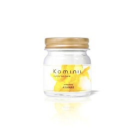 【公式】 Kaminii ヘアバーム オーガニック ヘアワックス ヘアバーム ヘアオイル トリートメント ヘアケア ヘアアレンジ スタイリング 保湿 ダメージ ケア ツヤ UVカット バーム ワックス スクワラン 洗い流さない カミニー