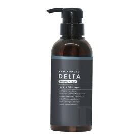 加美乃素デルタ シャンプー 300ml ノンシリコン 男性用 スカルプシャンプー メンズ ヘアケア 男性 パラベンフリー 着色料フリー フケ かゆみ 頭皮 臭い 抜け毛 薄毛 育毛 発毛 頭皮ケア スカルプケア すっきり クールシャンプー 加美乃素 かみのもと 加美の素