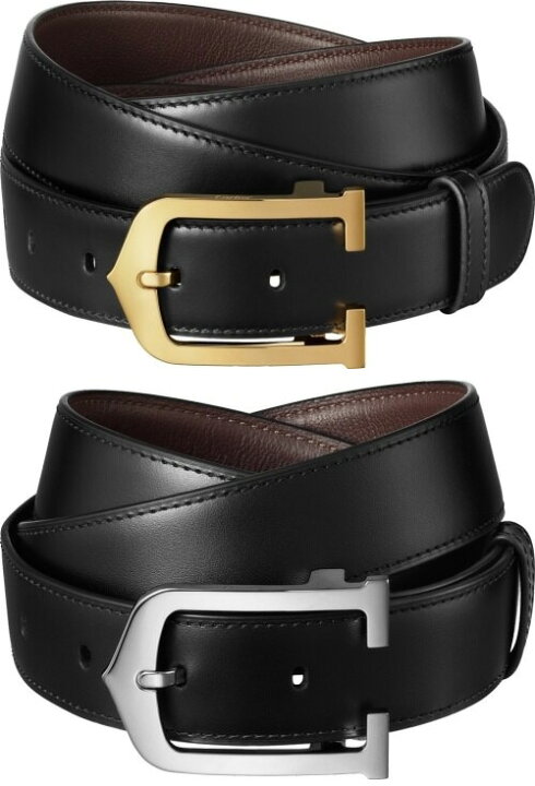 楽天市場】Cartier カルティエメンズ リバーシブルレザーベルト 