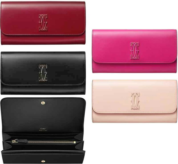 楽天市場】Cartier カルティエ エナメルドゥーブル2Cロゴ小銭入れ付き  