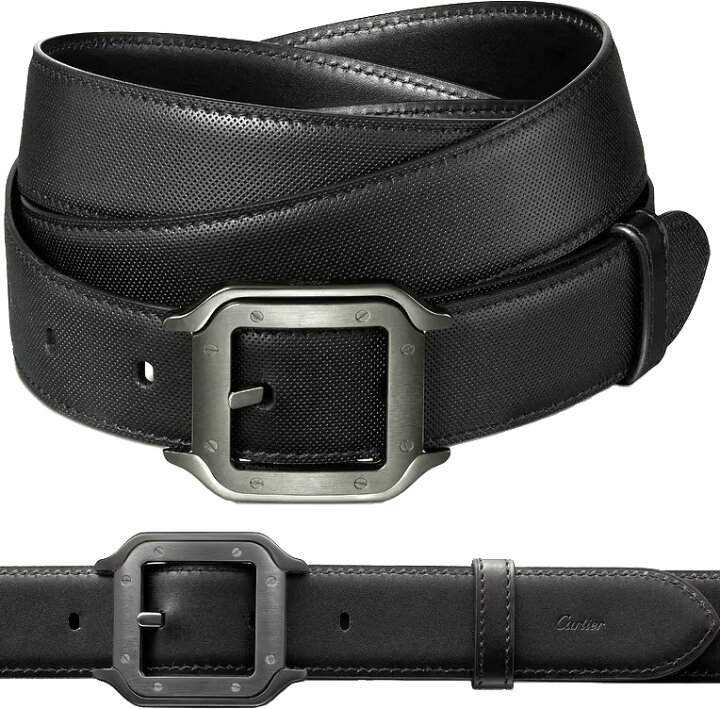 楽天市場】Cartier カルティエメンズ エンボスロゴリバーシブルレザー  