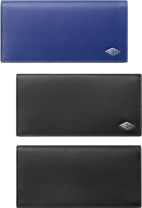 楽天市場】Cartier カルティエ メンズ小銭入れ付き二つ折り長財布 