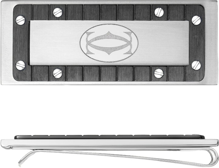 楽天市場】Cartier カルティエマネークリップ 紙幣クリップシルバー  