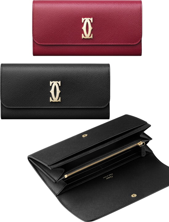 楽天市場】Cartier カルティエ レディースエナメルドゥーブル2Cロゴ 