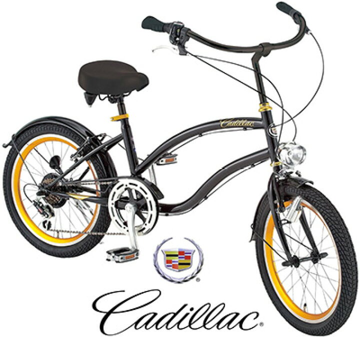 楽天市場】Cadillac ブラック×ゴールドリム キャデラックビーチ 