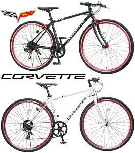 Rxbg 700C 27C`]ԌyʃA~t[ V}m6iϑA}CgJ[VeB[TCN NXoCN_ul[ V{[CORVETTE CHEVROLET CROSSBIKEubN zCg O