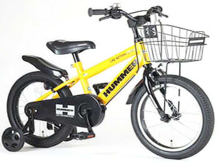 楽天市場】HUMMER ハマー 補助輪付き子供用16インチ自転車BMXスタイル  