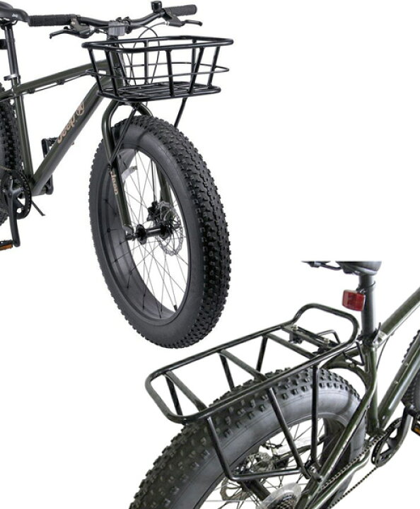 楽天市場 Jeep ジープ マウンテンバイク安定感抜群 極太タイヤ Mtbディスクブレーキ仕様マウンテンクルーザー26インチ自転車クロスバイク ファットタイヤ7段変速ギア搭載 ブラック オリーブグリーン26 4 0 A V 街乗りシティーサイクル Kaminorth