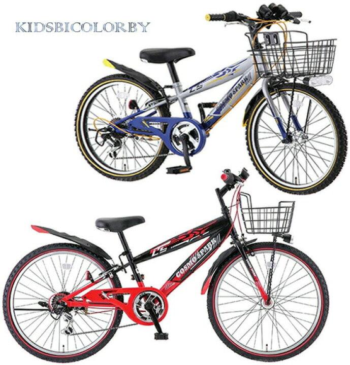 cosmo前の自転車や